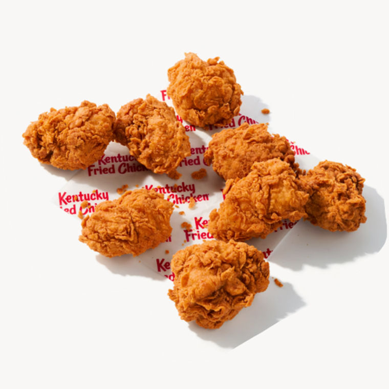 Kentucky Fried Chicken Nuggets in an 8-piece, on menus at participating restaurants nationwide starting March 27.
