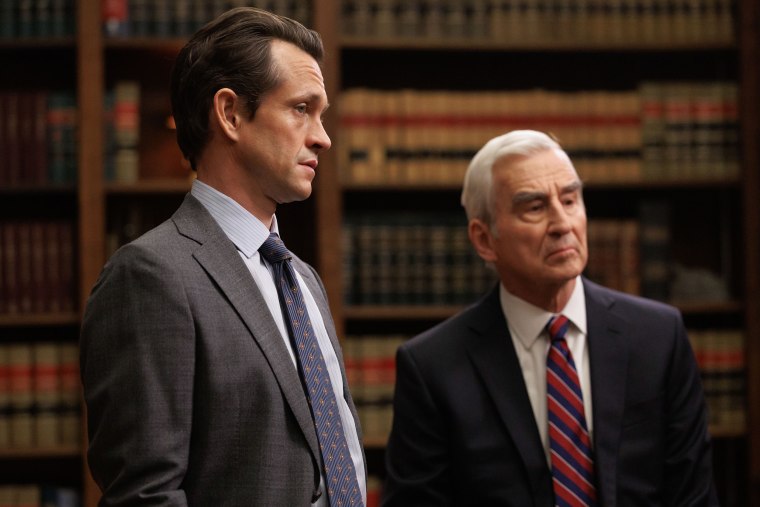 Hugh Dancy Teases Fiery Exchange With Sam Waterston’s Jack McCoy On ...