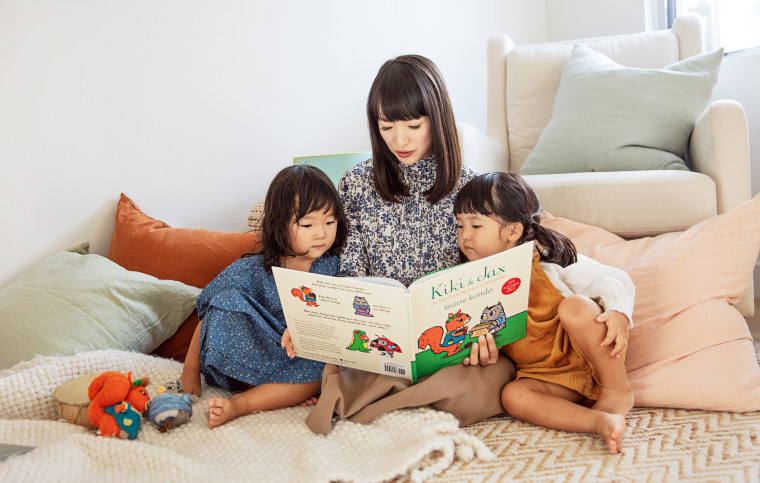 Marie Kondo keeps the peace between her two daughters by teaching the importance of inner reflection.