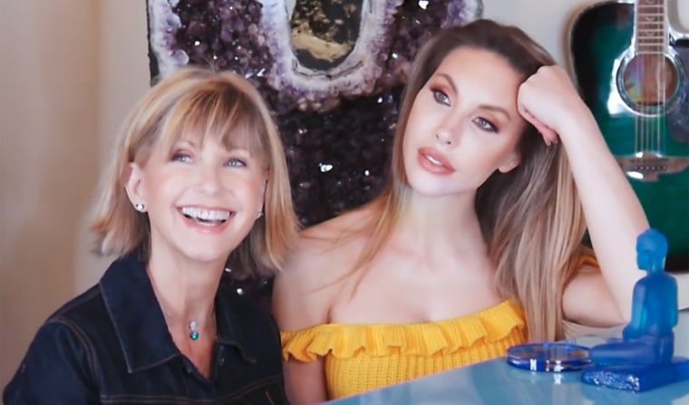 Chloe Lattanzi has vowed to carry on her mother's efforts in finding a cure for cancer.