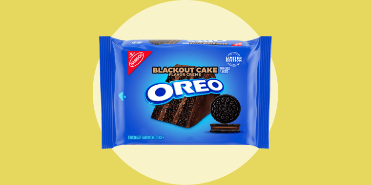 Oreo's new Blackout Cake flavor.