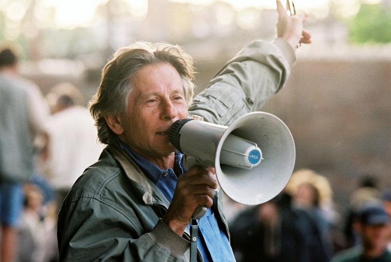 Roman Polanski directing "The Pianist."