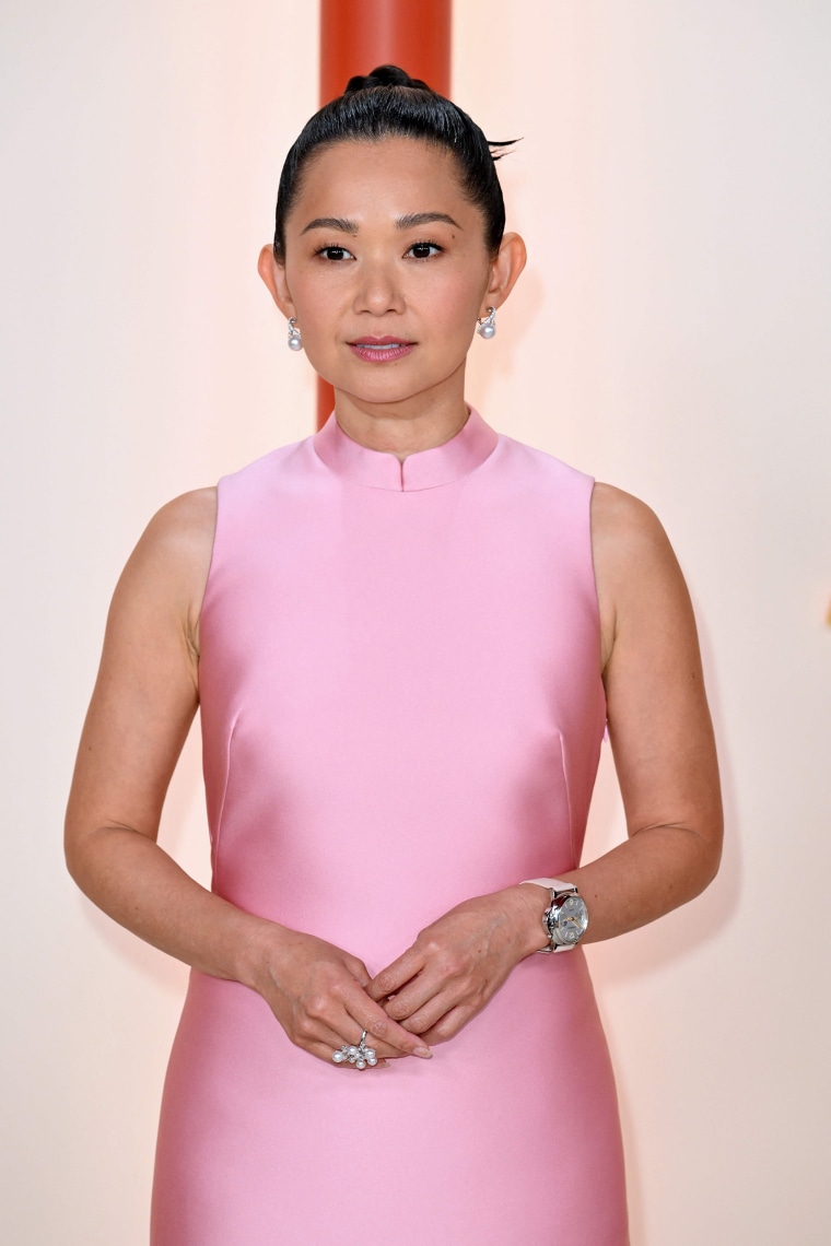 Hong Chau at the 95th Annual Academy Awards in Hollywood, California on March 12, 2023.