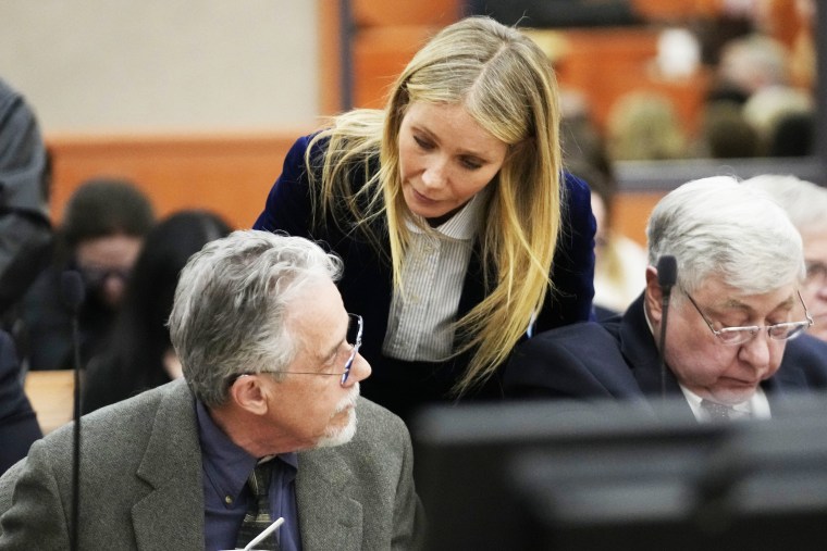 Actress Gwyneth Paltrow On Trial For Ski Accident