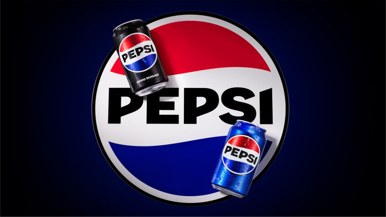 A pair of new can designs in Pepsi's new design system.