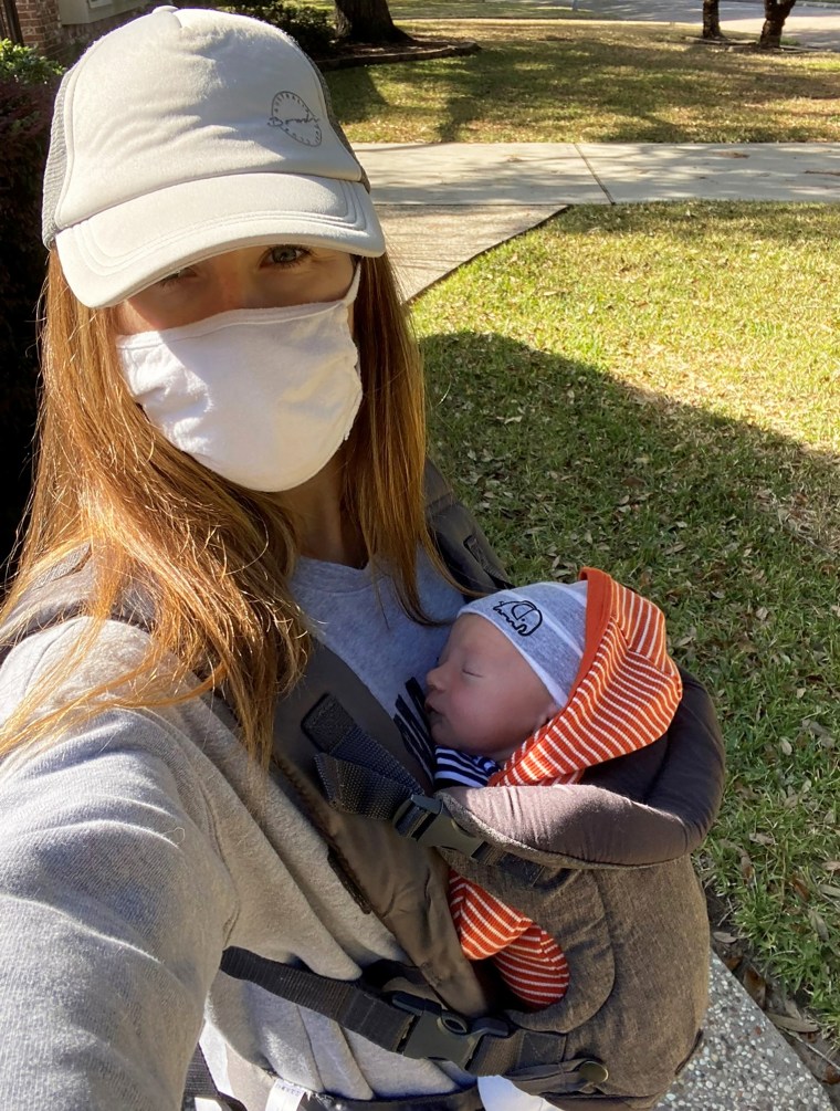 Giving birth during the early days of COVID-19 pandemic caused Liz Hughes to worry quite a bit. Soon after her son was born, she became hyper-vigilant about his health, staying up to make sure he was breathing.