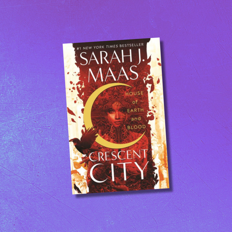 The first “Crescent City” book, “House of Earth and Blood.”