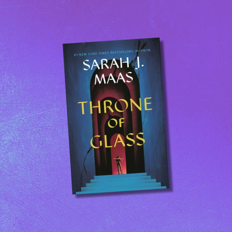 The first “Throne of Glass” book.