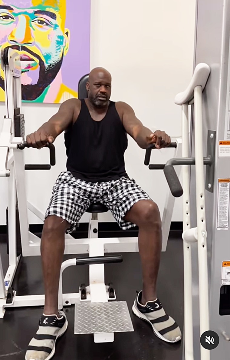 Shaq says he's about "to get my game back."