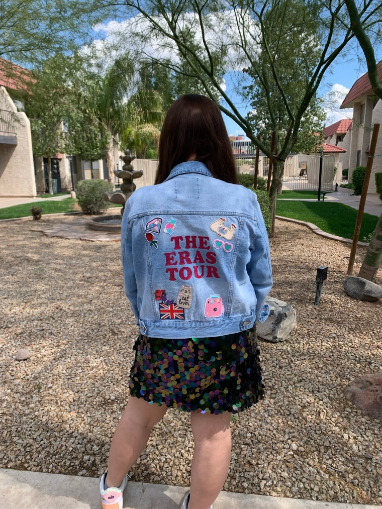 Each patch on Mia Saracusa's jacket represents a different connection she has to Swift.