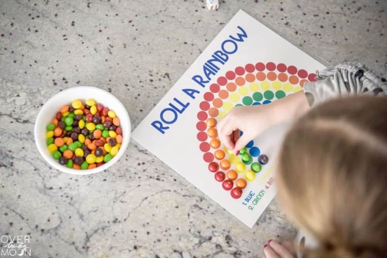 roll a rainbow game
