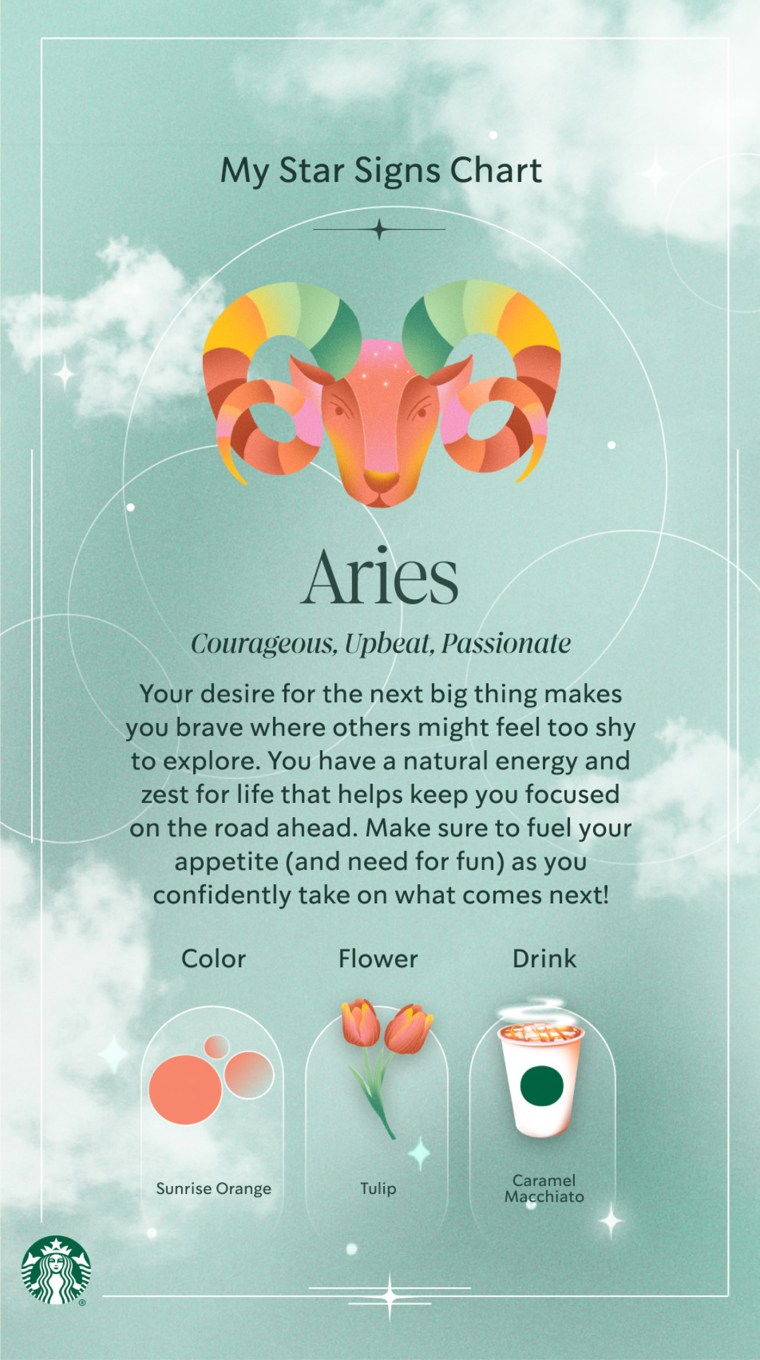 You Can Now Order a Starbucks Drink Inspired By Your Zodiac Sign