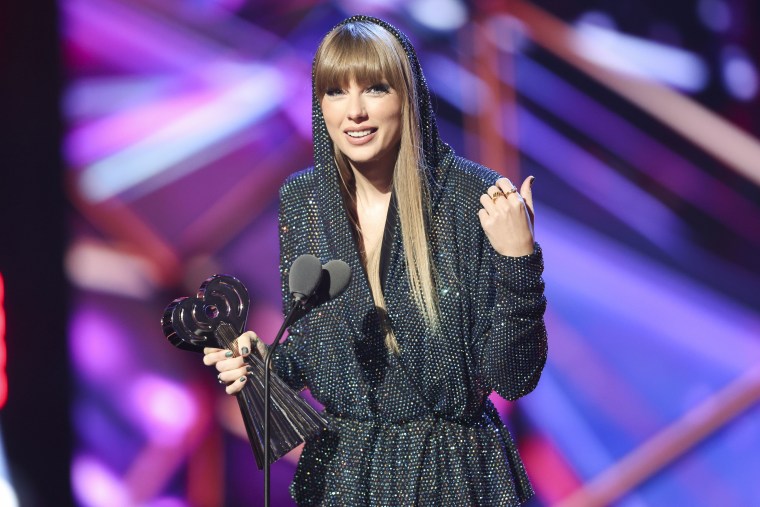 Taylor Swift Gives Fans 'Permission to Fail' in 2023 iHeartRadio Awards