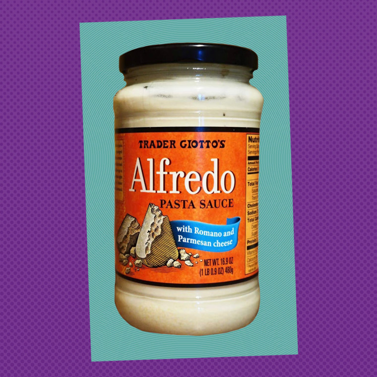 Trader Joe's Alfredo Pasta Sauce.