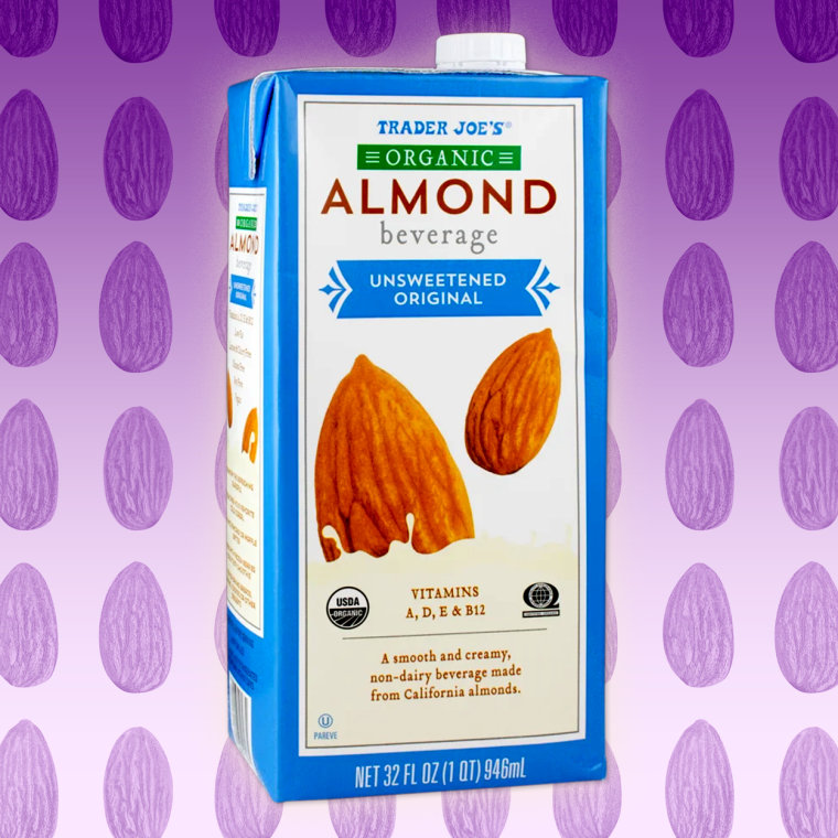 Trader Joe’s Unsweetened Original Almond Beverage.