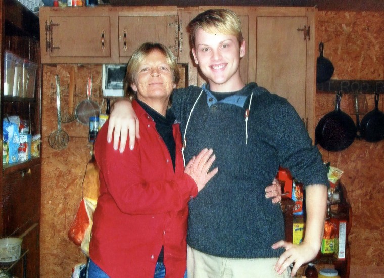 Sandy Smith and her son, Stephen Smith.