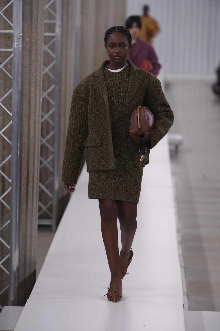 Zaya Wade was part of the Miu Miu Fall 2023 Ready to Wear fashion show on March 7, 2023 at the French Economic, Social and Environmental Council in Paris, France.