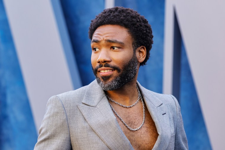 Donald Glover at the 2023 Vanity Fair Oscar Party in Beverly Hills, Calif.