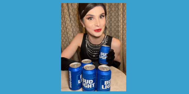 Transgender creator Dylan Mulvaney shared a video promoting Bud Light's March Madness contest.