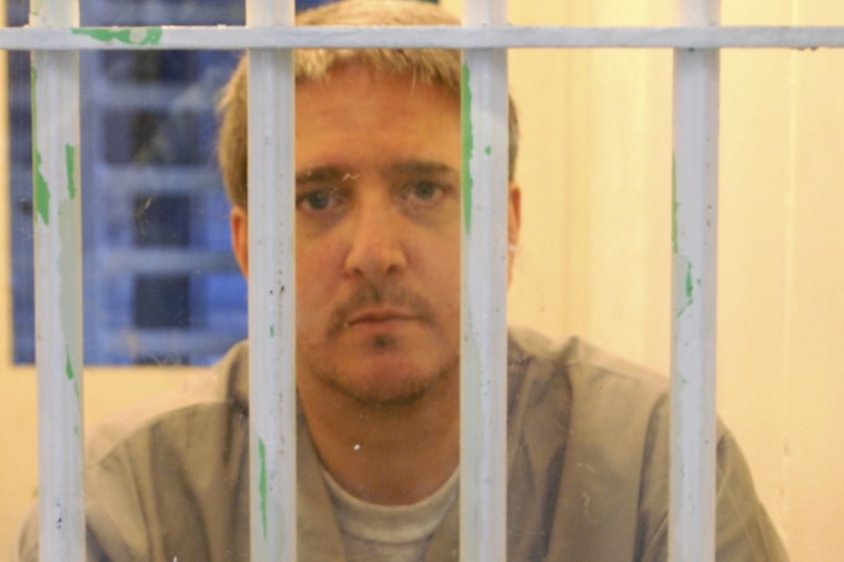 Richard Glossip at the state penitentiary in McAlester, Okla.
