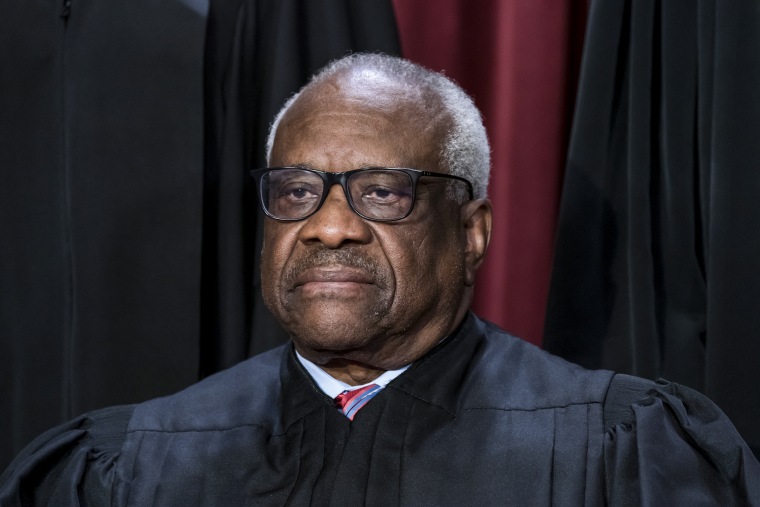 Supreme Court Associate Justice Clarence Thomas in Washington on Oct. 7, 2022.