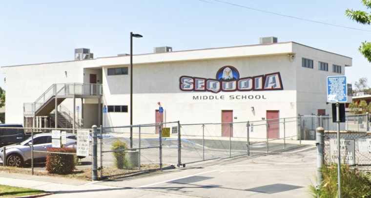 Sequoia Middle School in Fontana, Calif.