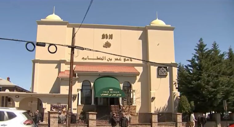 Omar Mosque in Paterson, N.J., on April 9, 2023.