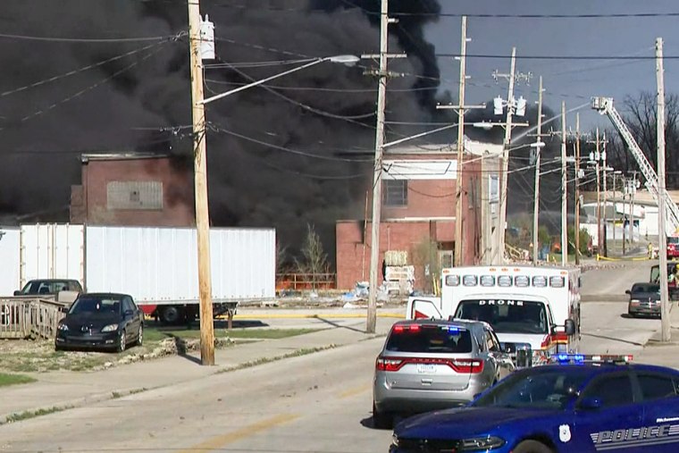 Fire at an Indiana plastics facility prompts evacuations and concern