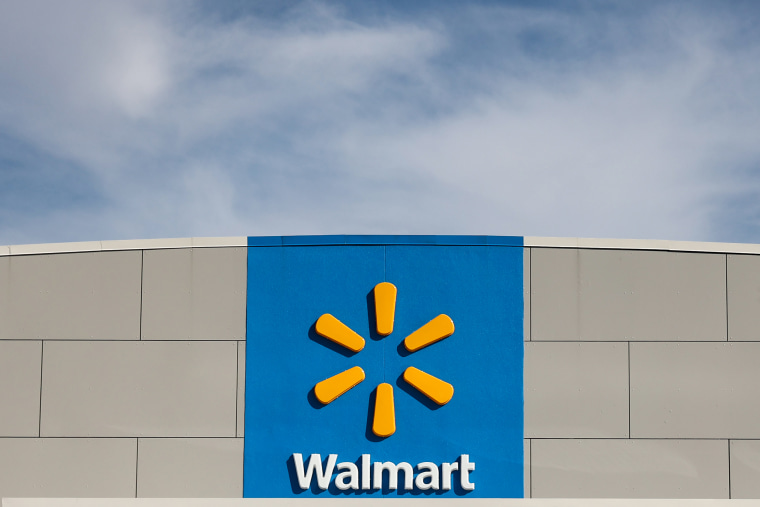A Walmart Logo in Illinois