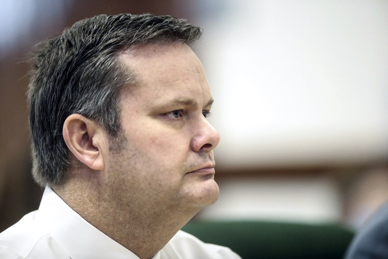 Image: Chad Daybell appears during a court hearing in St. Anthony, Idaho, Aug. 4, 2020.