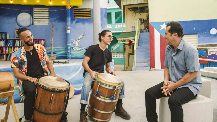 John Leguizamo in Puerto Rico.