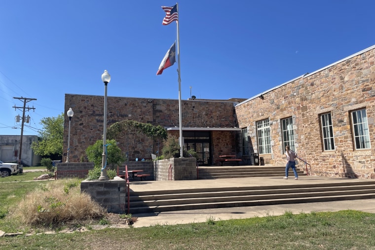 Llano County Library in Llano, Texas.