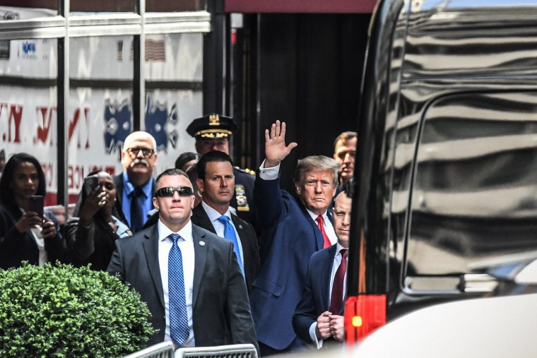 Image: Former President Trump Travels Back To New York For Deposition In Fraud Lawsuit
