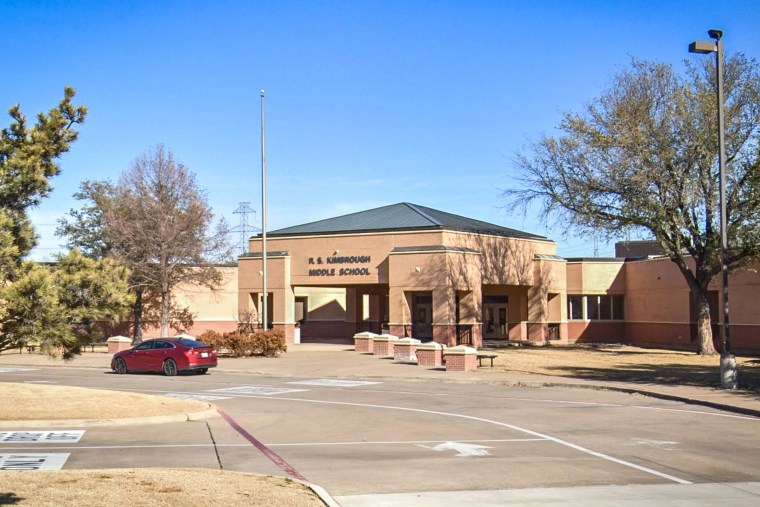 Kimbrough Middle School in Mesquite, Texas.