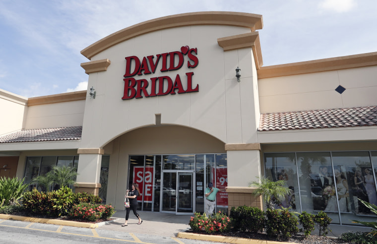 A David's Bridal store in Orlando, Fla., in 2018.