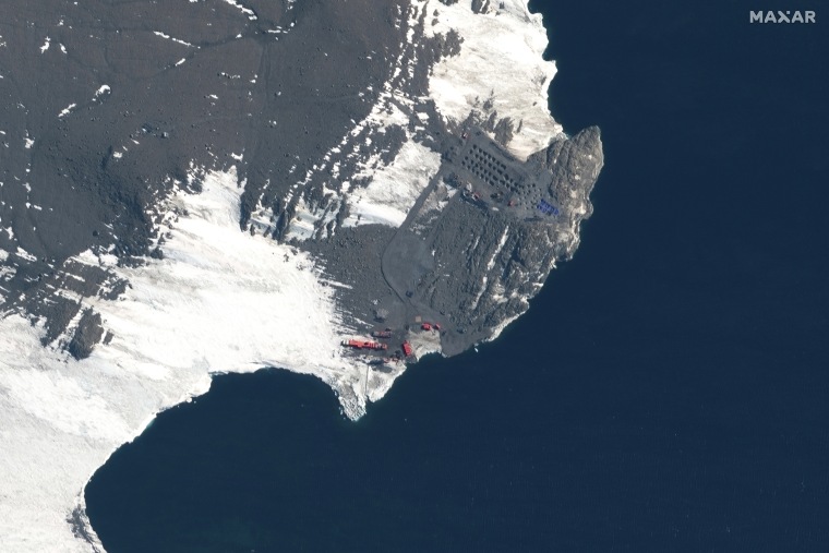 View of the Chinese station Inexpressible Island in Antarctica, on Jan. 2, 2023.