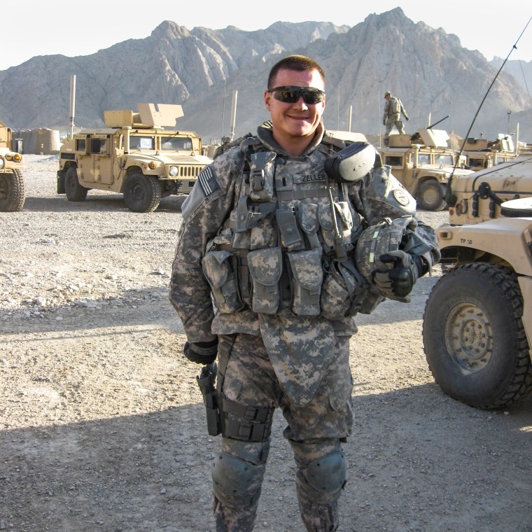 Army veteran Matt Zeller served nine months in Afghanistan in 2008.