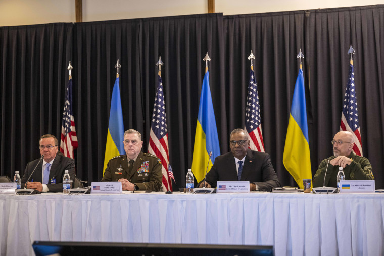 Image: Ukraine Defense Contact Group Meets At Ramstein Air Base