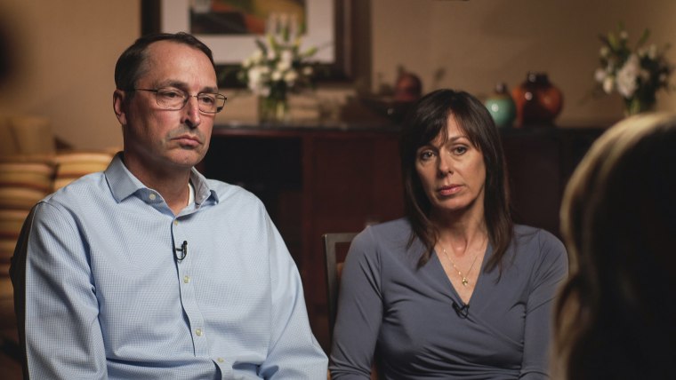 Todd and Liza Sturgeon, parents of 25-year-old shooter Connor Sturgeon, speak with Savannah Gutherie on NBC News' "TODAY" show.