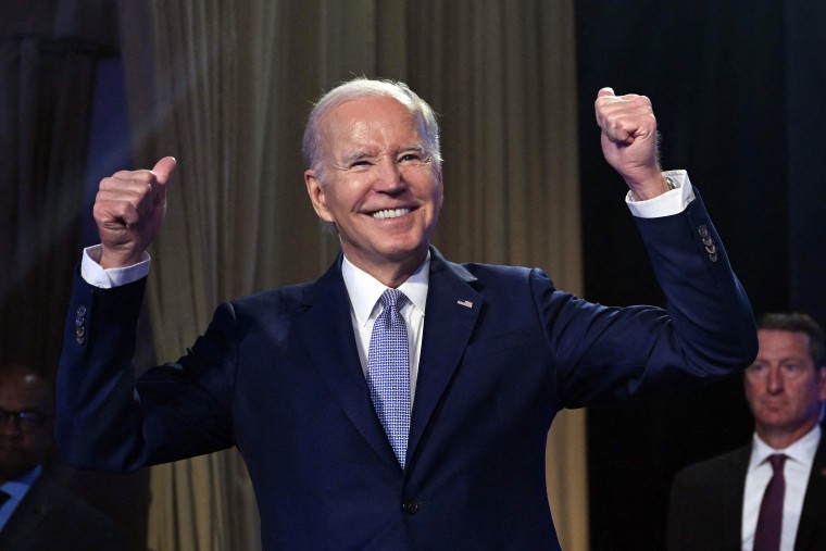 Biden announced Tuesday his bid "to finish the job" with re-election in 2024.