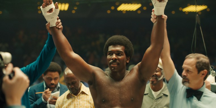 Khris Davis stars as George Foreman in "Big George Foreman: The Miraculous Story Of The Once And Future Heavyweight Champion Of The World"