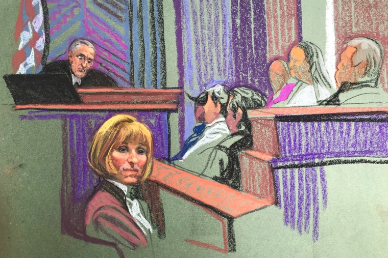 E. Jean Carroll in court on April 25, 2023, in New York.