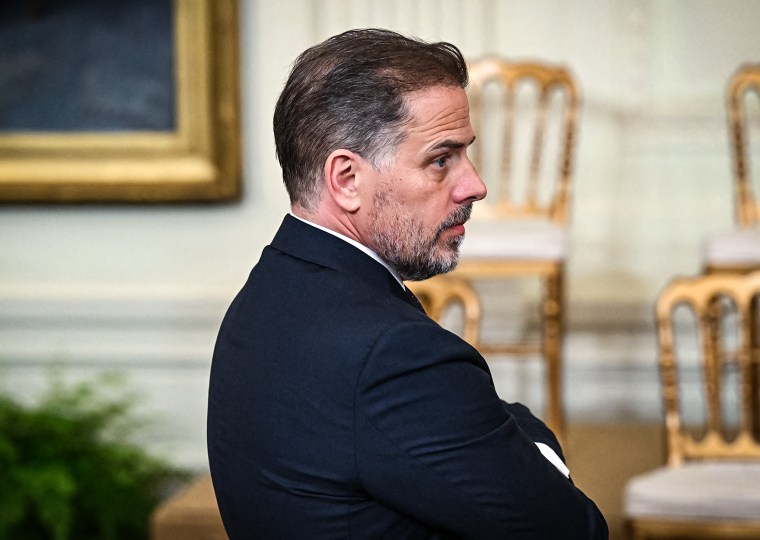 Hunter Biden at the White House, on July 7, 2022. 