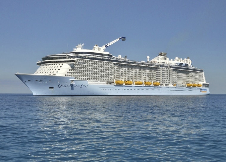 Royal Caribbean's the Quantum of the Seas. 