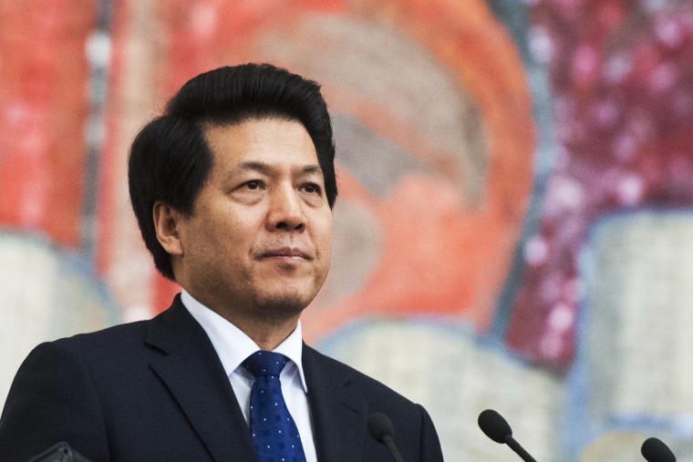 Li Hui in Moscow in 2016, when he was the Chinese ambassador to Russia.