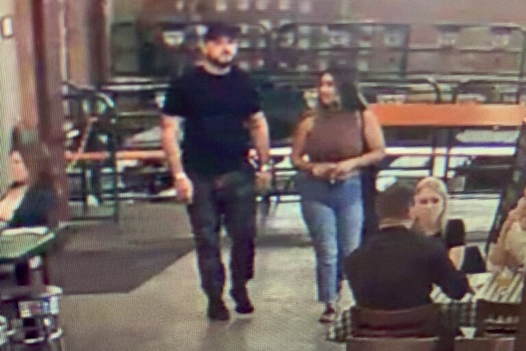 Erick Aguirre on a date during the evening of his fatal shooting of Elliot Nix in Houston