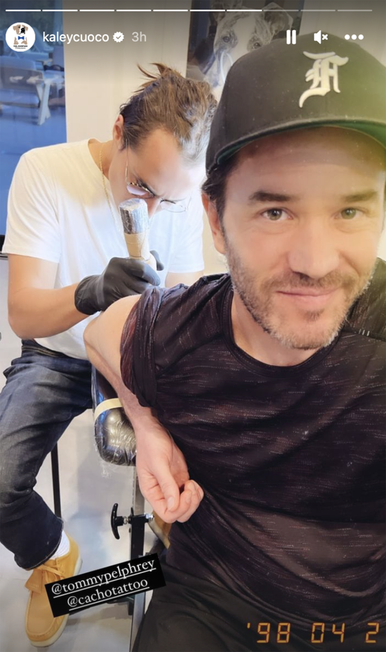 See the tattoos Kaley Cuoco and Tom Pelphrey got that appear to include daughter, Matilda