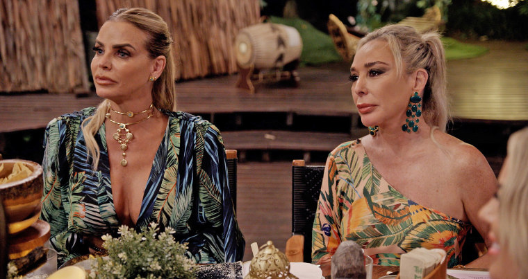 Alexia Nepola and Marysol Patton in season 3 of "The Real Housewives Ultimate Girls Trip."