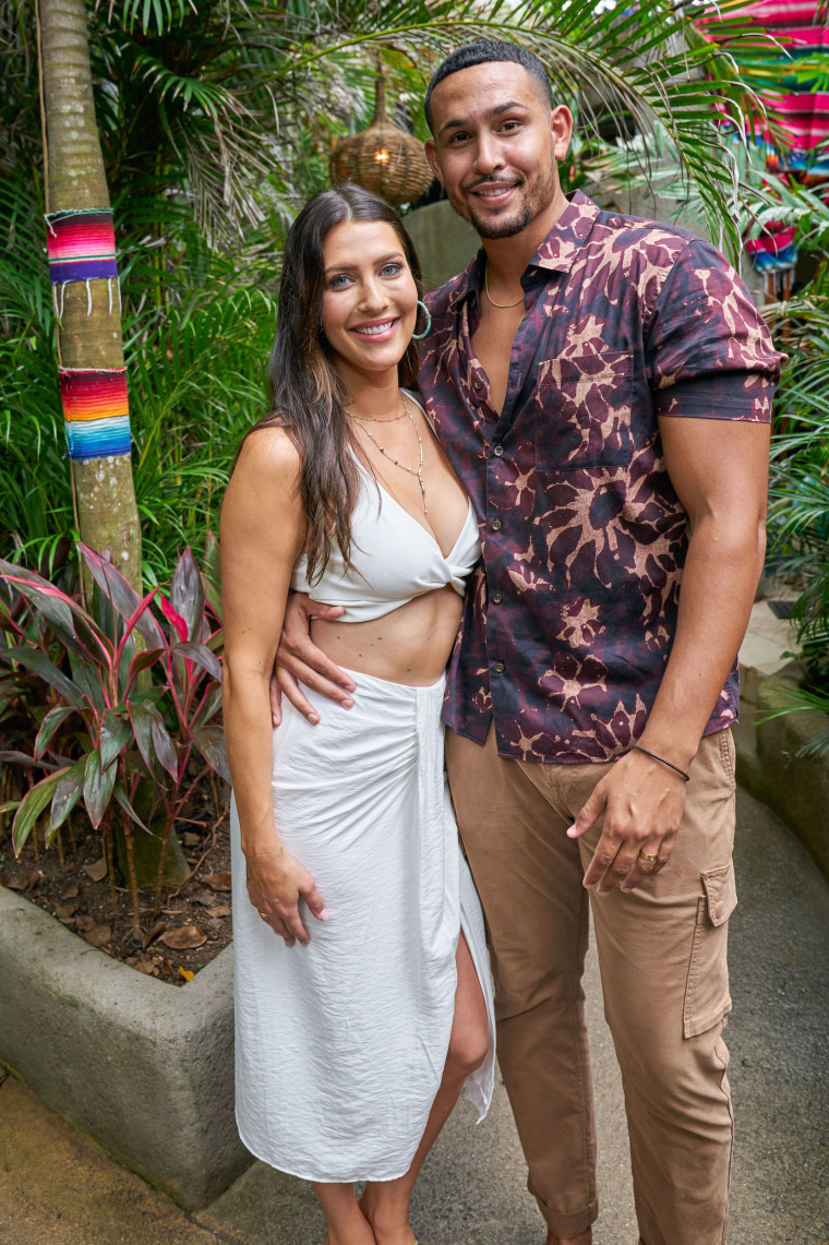 The pair on "Bachelor in Paradise" in 2022.