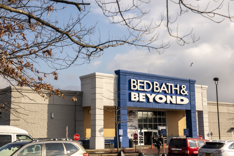 A Bed Bath & Beyond store in Westbury, New York, US, on Friday, Jan. 6, 2023.